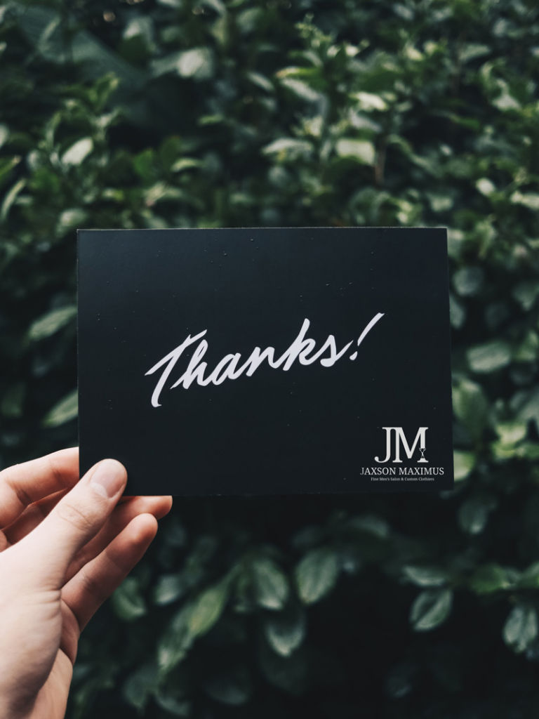 Thank You from Jaxson Maximus